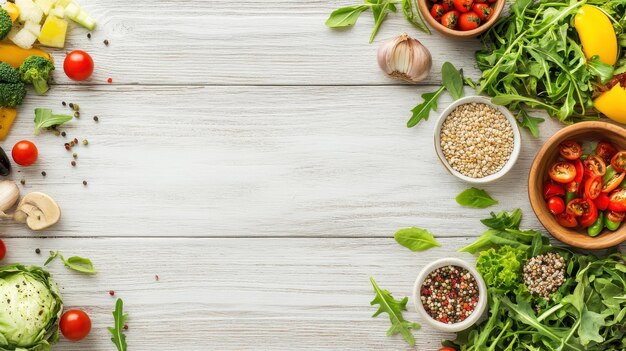 čerstvé ingrediencie na drevenom stole