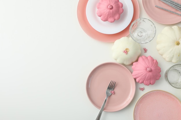 pripravené taniere s jedlom